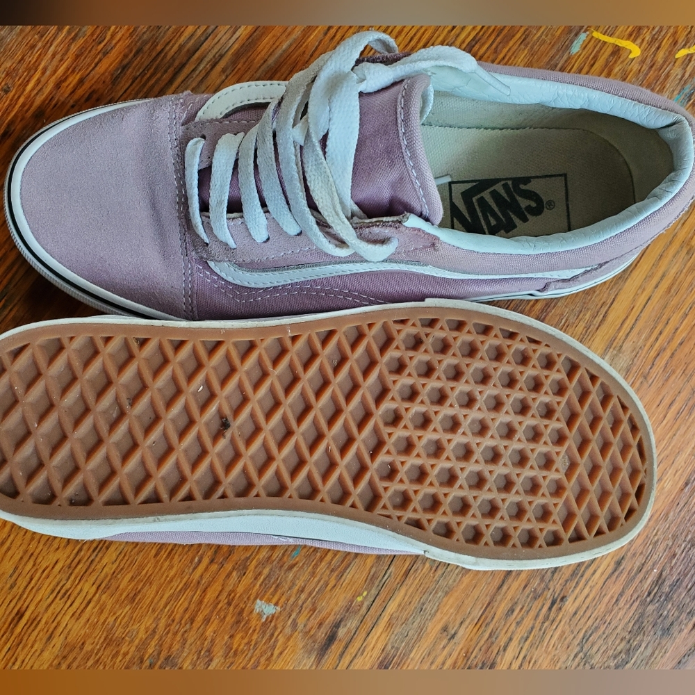 Vans® Unisex Old Skool Lace-Up Sneakers in Sea Fog Sz 7.5 - Picture 7 of 7